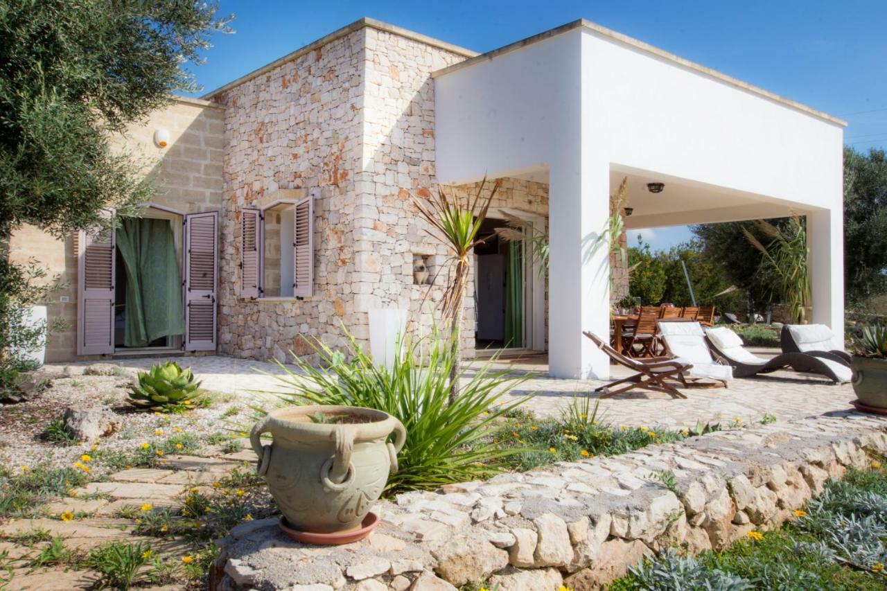 Le Gioie - Villa Macchia Mediterranea - Splendida Villa Vista Mare Immersa Nel Verde Torre Pali Exteriör bild