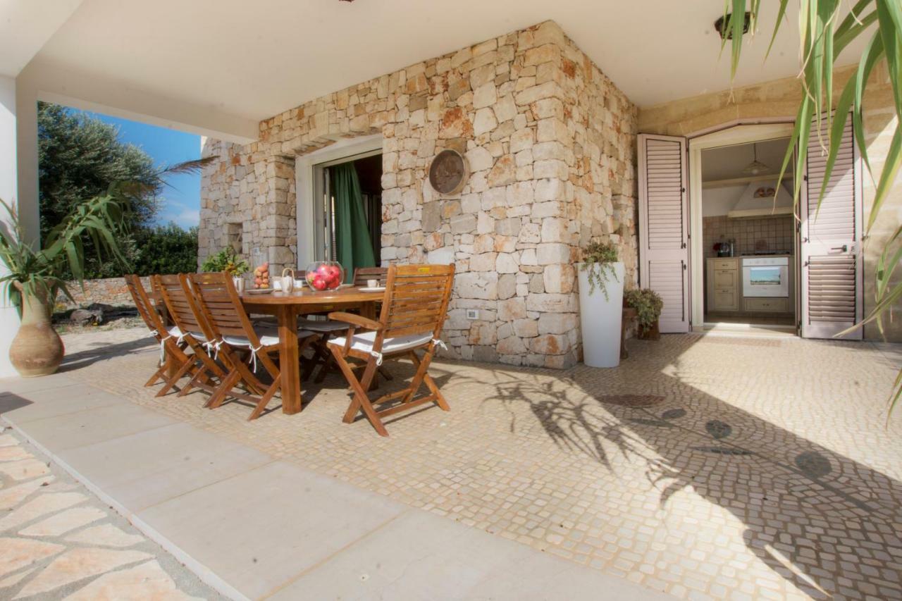 Le Gioie - Villa Macchia Mediterranea - Splendida Villa Vista Mare Immersa Nel Verde Torre Pali Exteriör bild