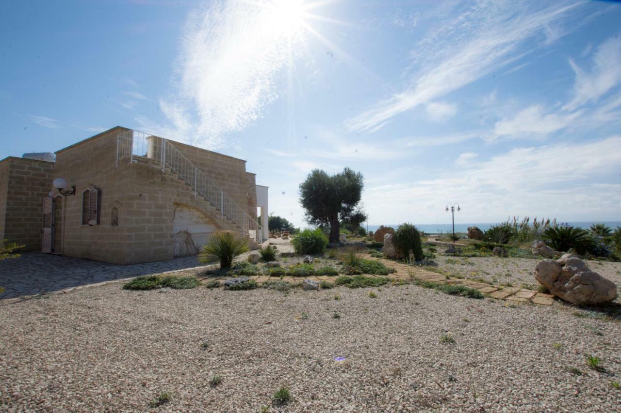 Le Gioie - Villa Macchia Mediterranea - Splendida Villa Vista Mare Immersa Nel Verde Torre Pali Exteriör bild