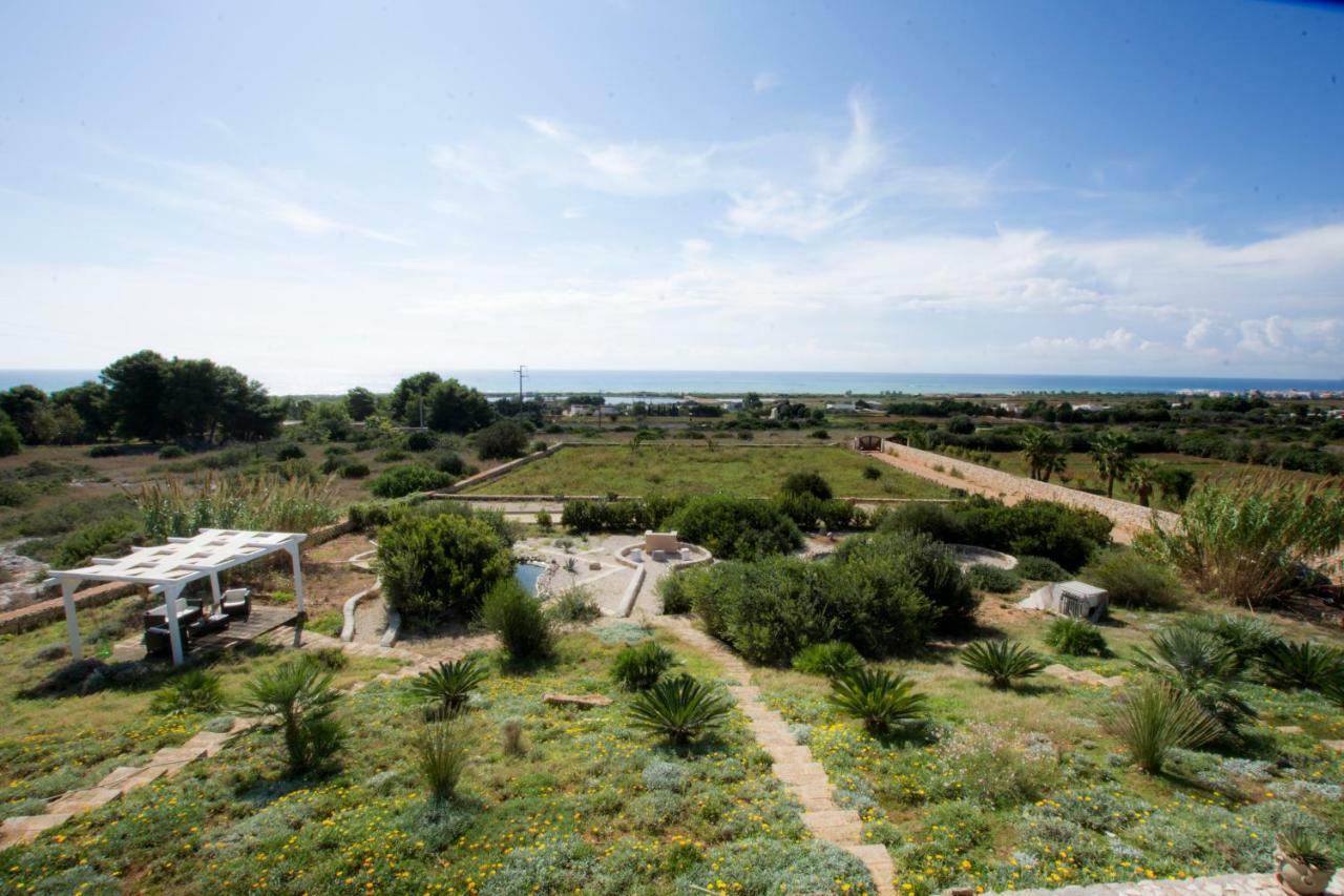 Le Gioie - Villa Macchia Mediterranea - Splendida Villa Vista Mare Immersa Nel Verde Torre Pali Exteriör bild